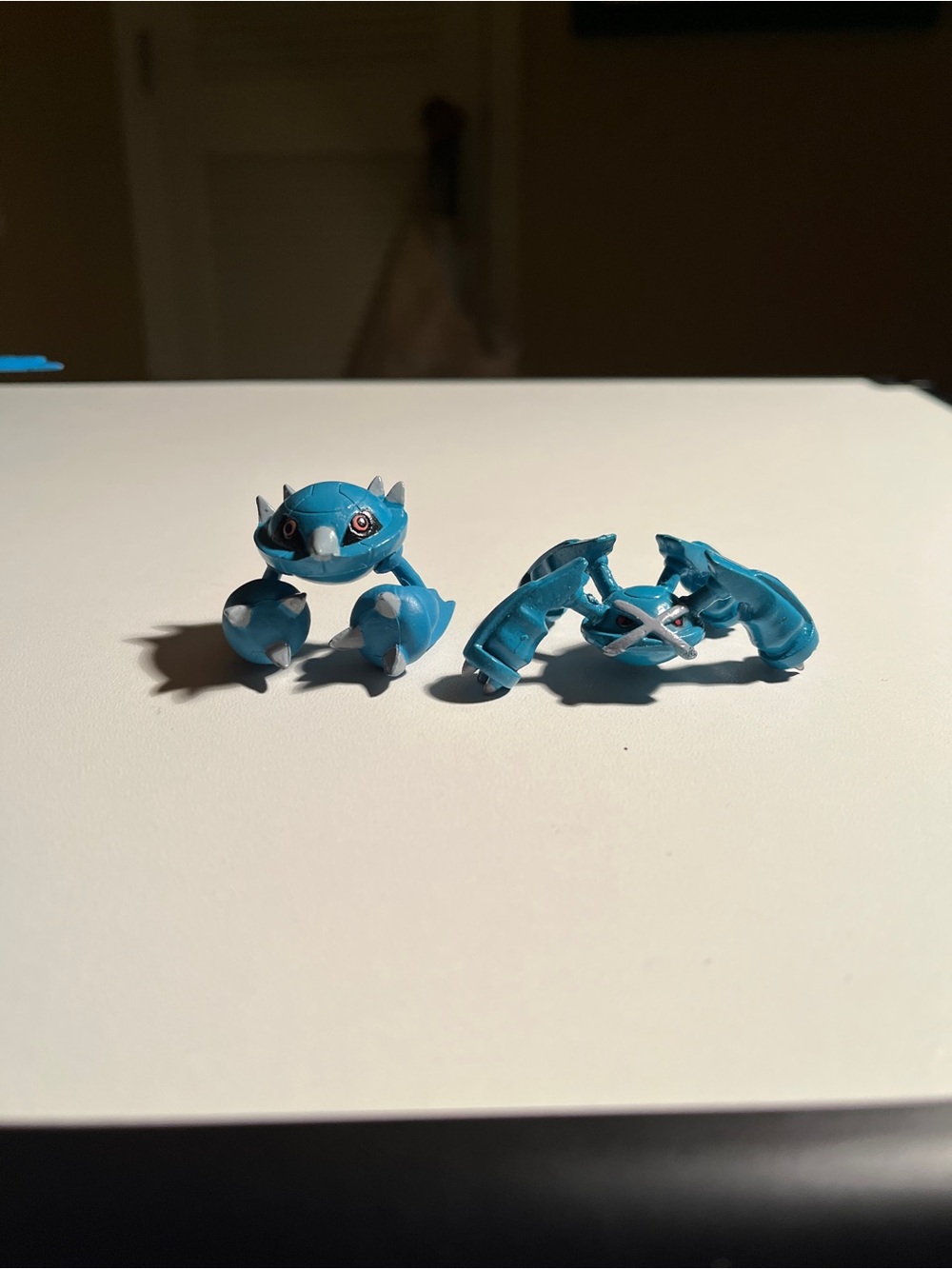 Pokemon Collectible Vintage Figures - Metagross & Metang